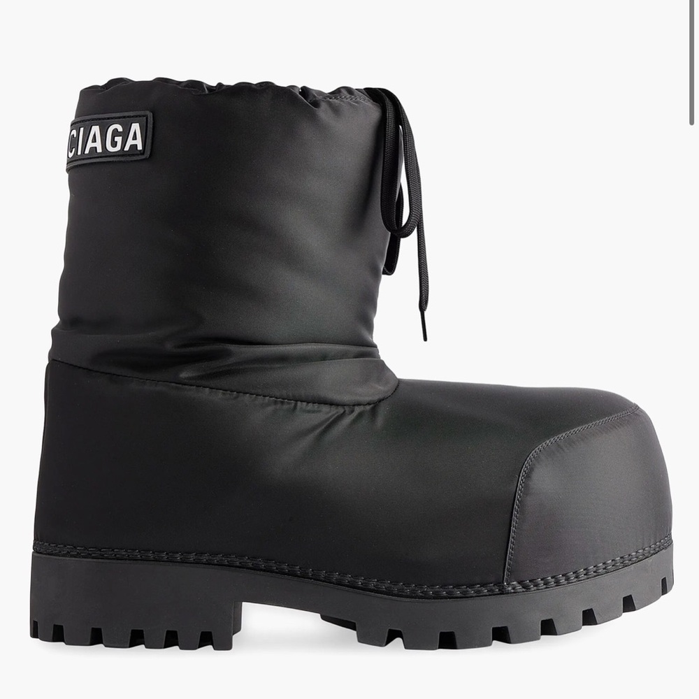 Balenciaga Black Men's snow Boots